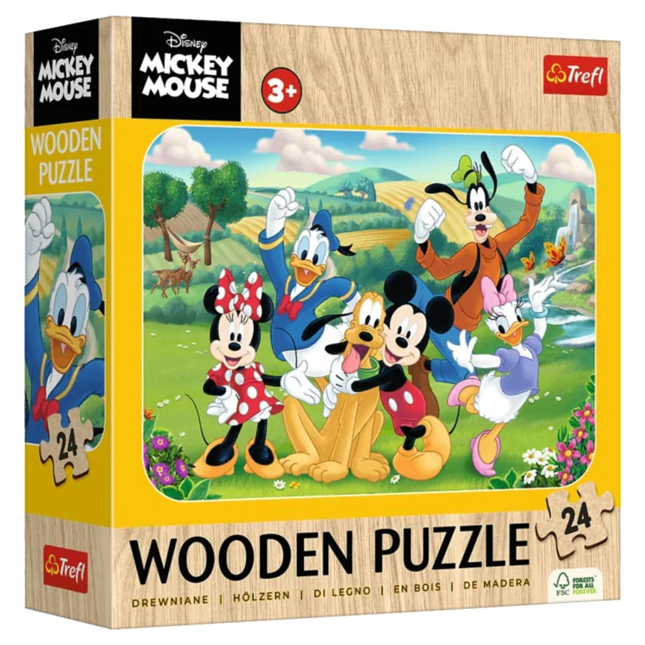 Trefl Wood Craft - Mickey and Friends (24)
