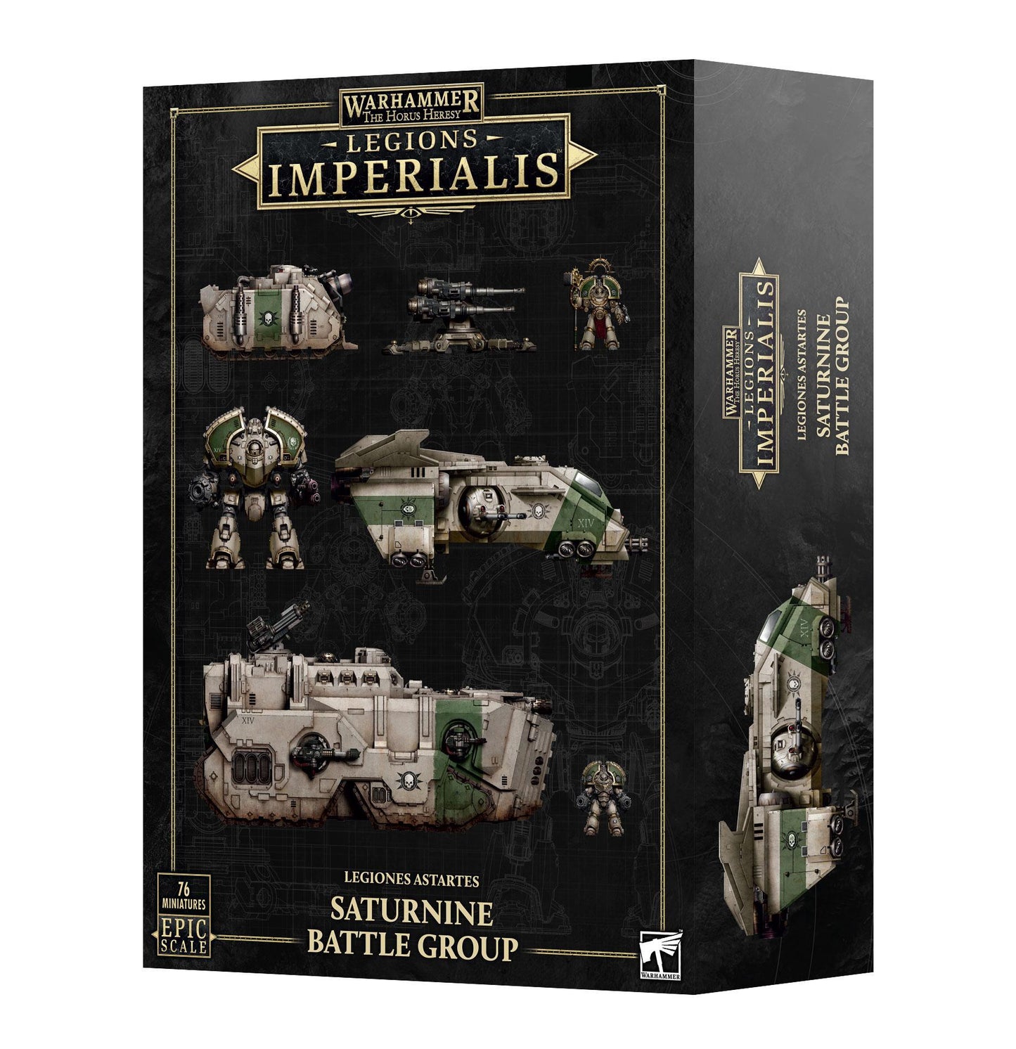 Warhammer The Horus Heresy - Legions Imperialis: Legiones Astartes Saturnine Battle Group