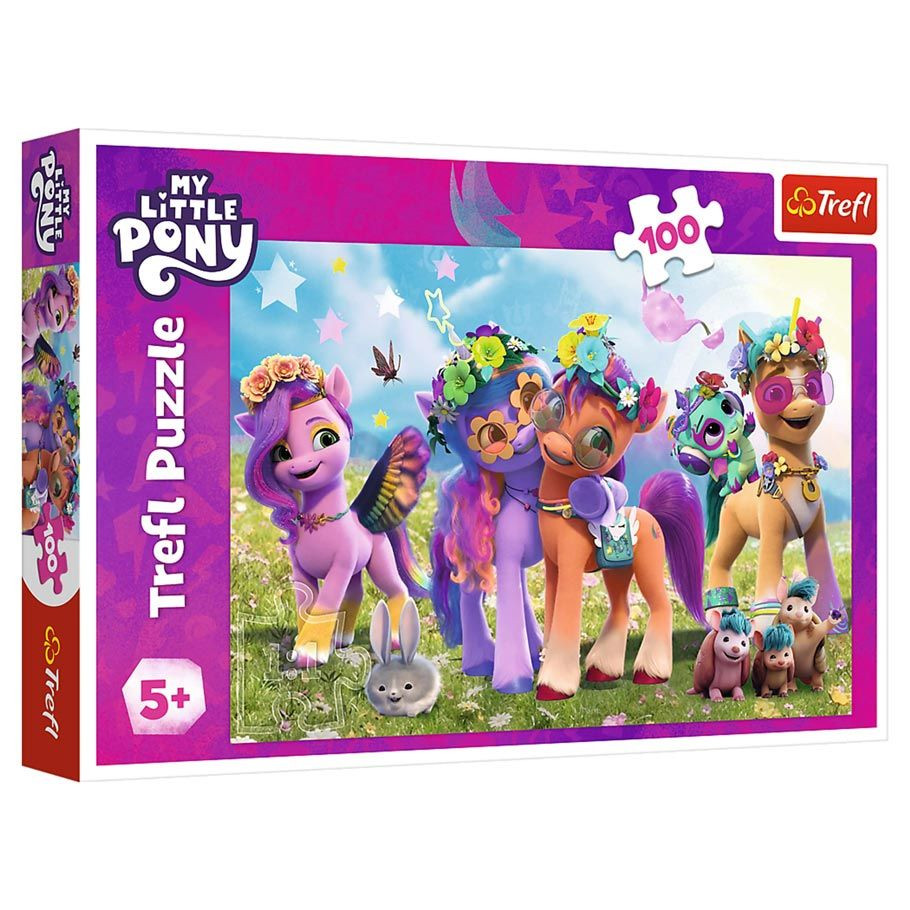 Trefl Preschool - My Little Pony: Funny Ponies Puzzle (100 Piece)