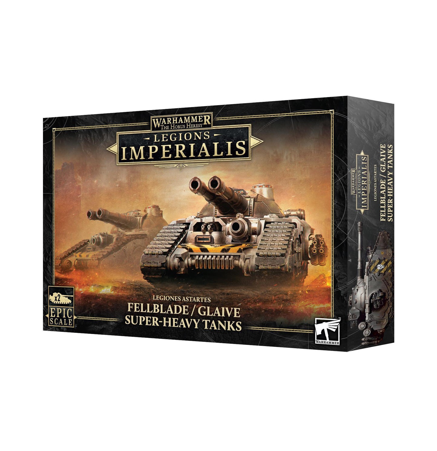 Warhammer The Horus Heresy - Legions Imperialis: Fellblade-Glaive Super-Heavy Tanks
