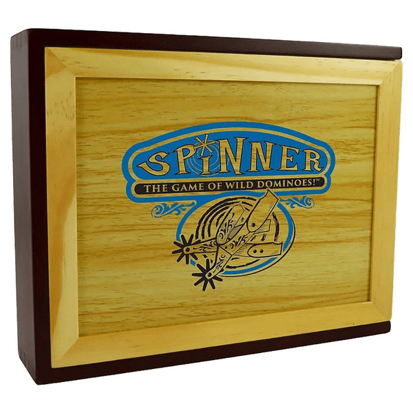 Dominoes: Spinner Wood Case - The Feisty Goblin Gamehouse -