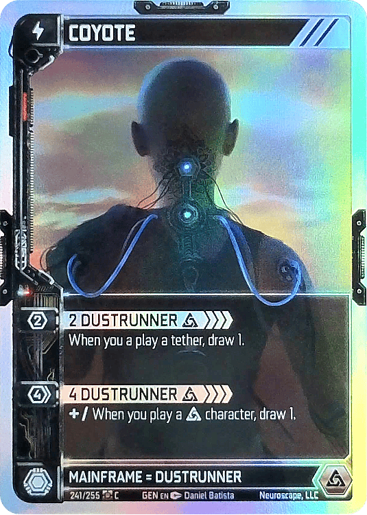 Neuroscape TCG - Coyote GEN-241 Foil