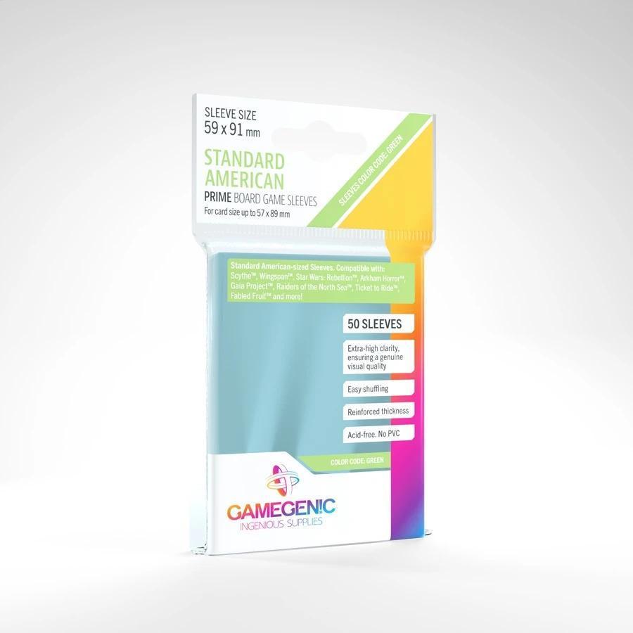 GameGenic - PRIME Sleeves: Standard American (59 x 91 mm)