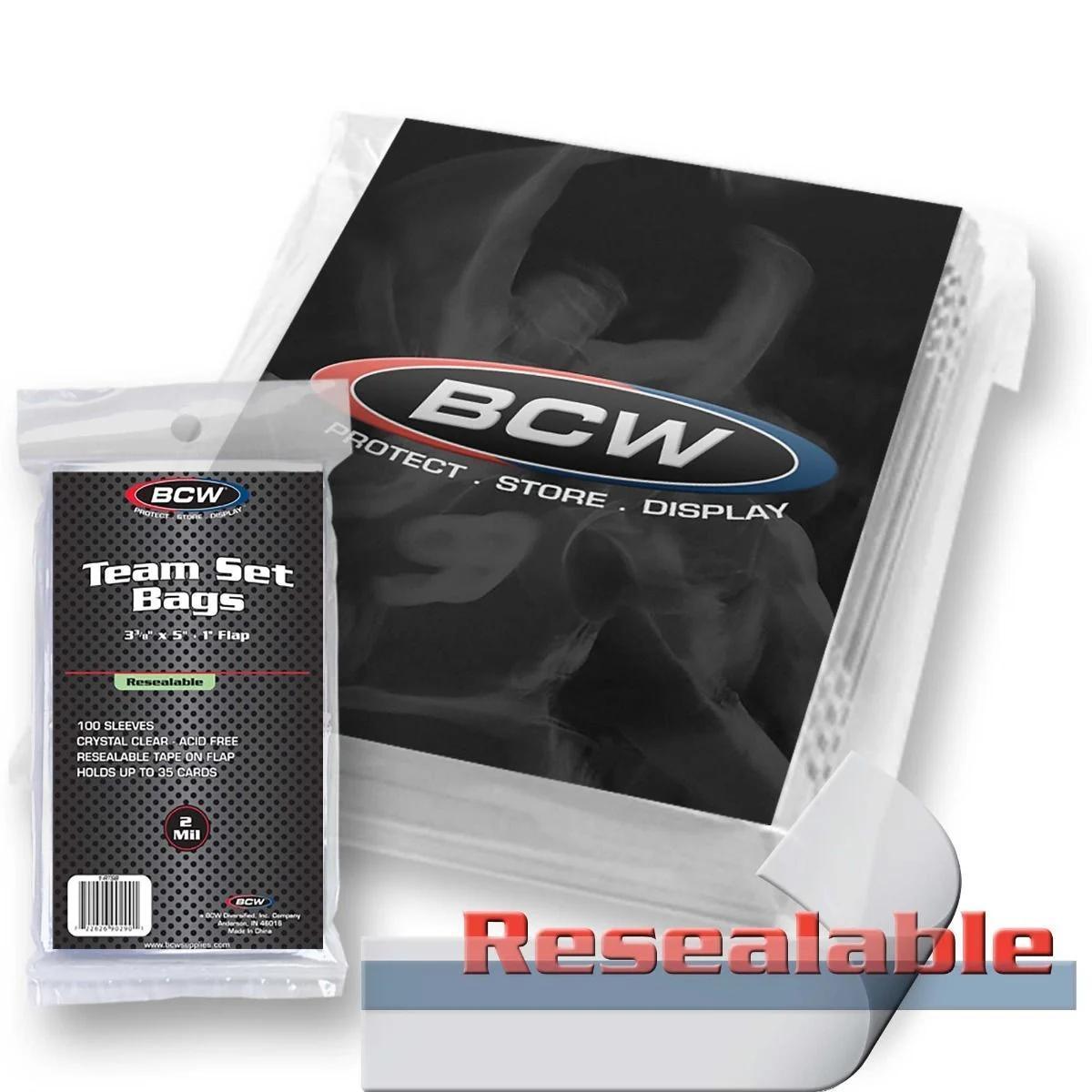 BCW - Resealable Team Set Bags