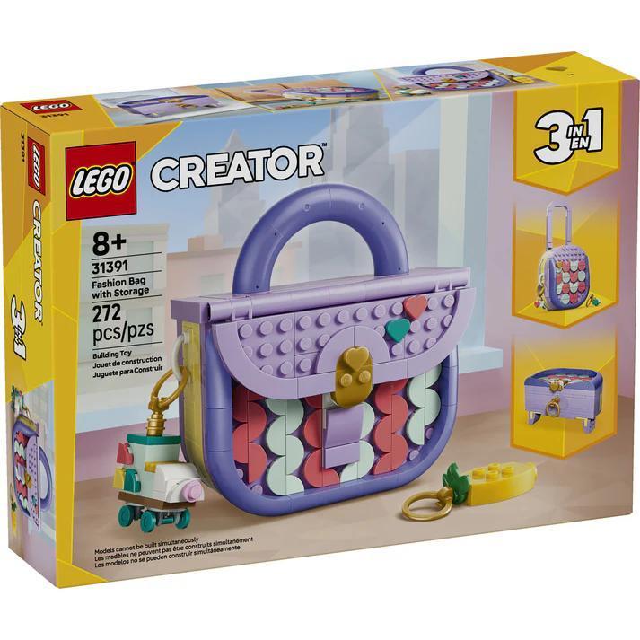 LEGO® Creator Art Fashion Bag with Storage | 31391