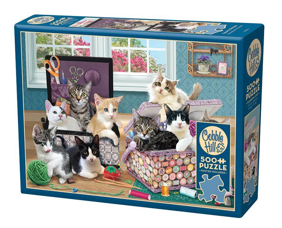 Cobble Hill Puzzles - Crafty Kittens | 500 Piece
