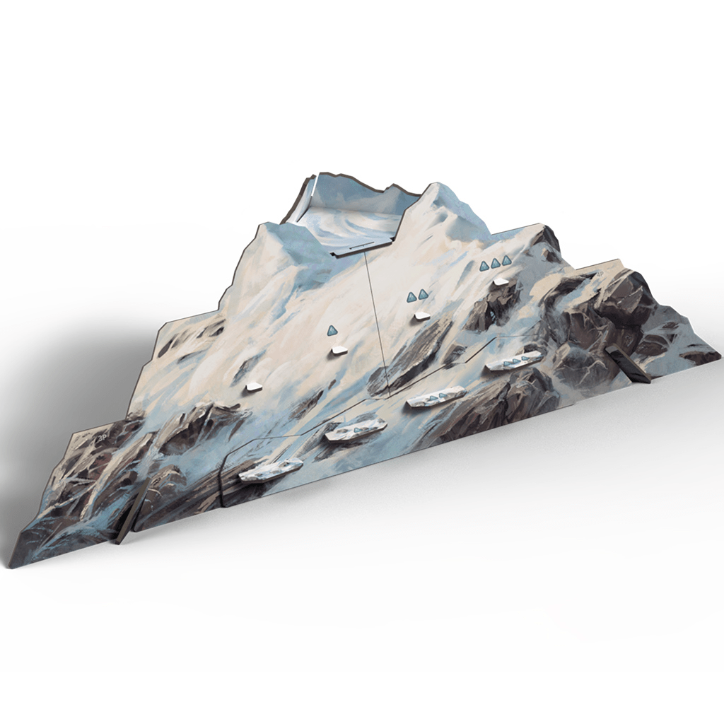 Everdell Silverfrost Wooden Mountain - The Feisty Goblin Gamehouse -
