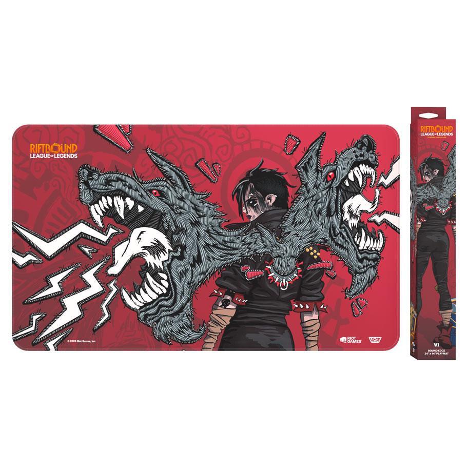 Playmat: Riftbound- Unleashed - Vi, Piltover Enforcer