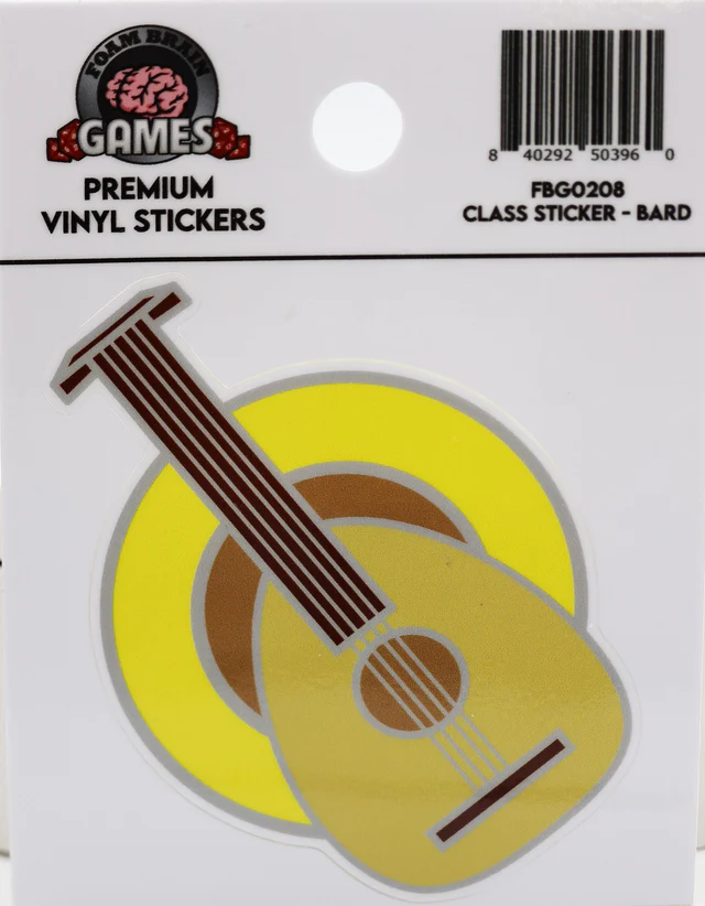 Foam Brain - Sticker: Bard