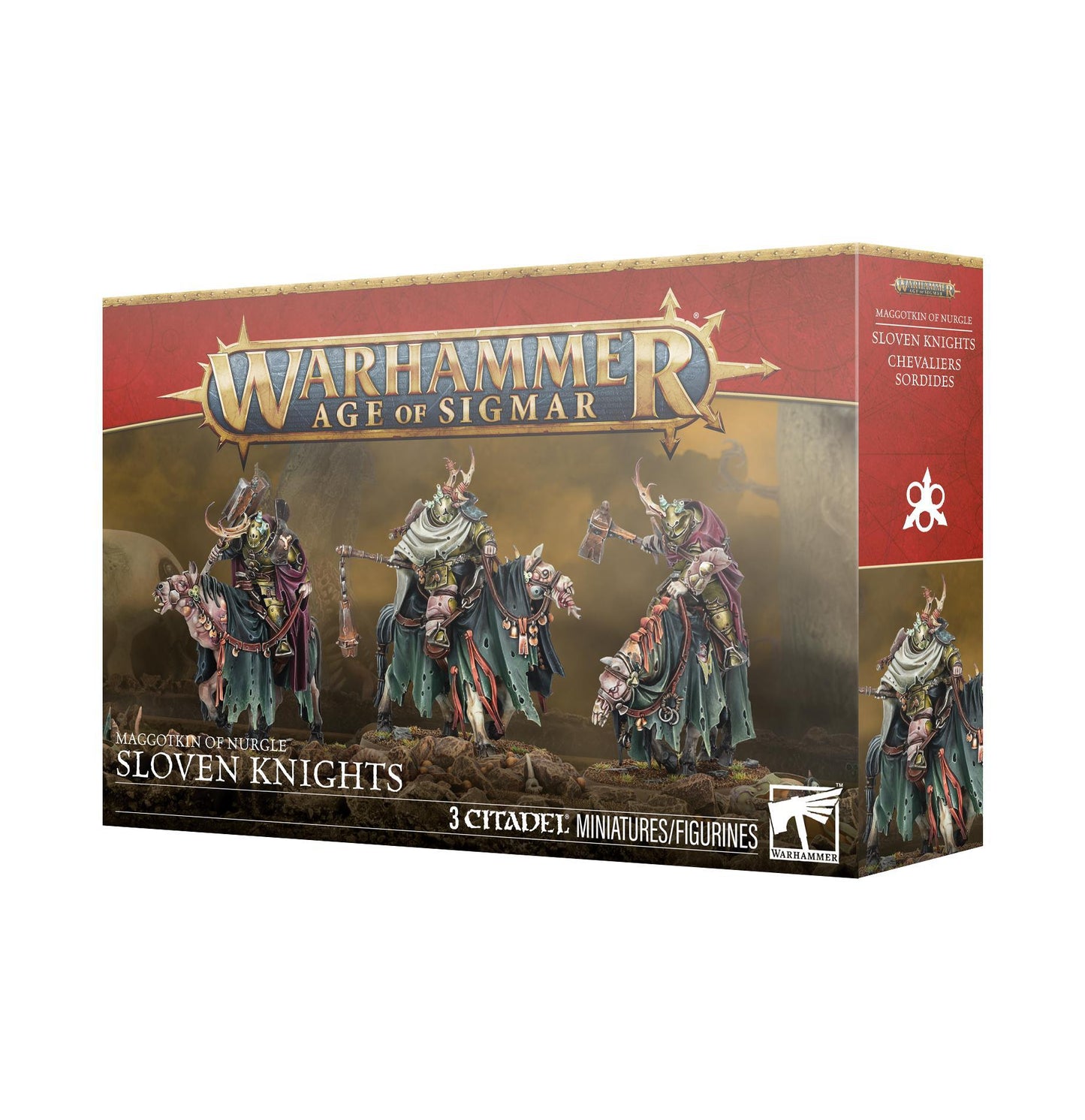 Warhammer Age of Sigmar - Maggotkin Of Nurgle: Sloven Knights