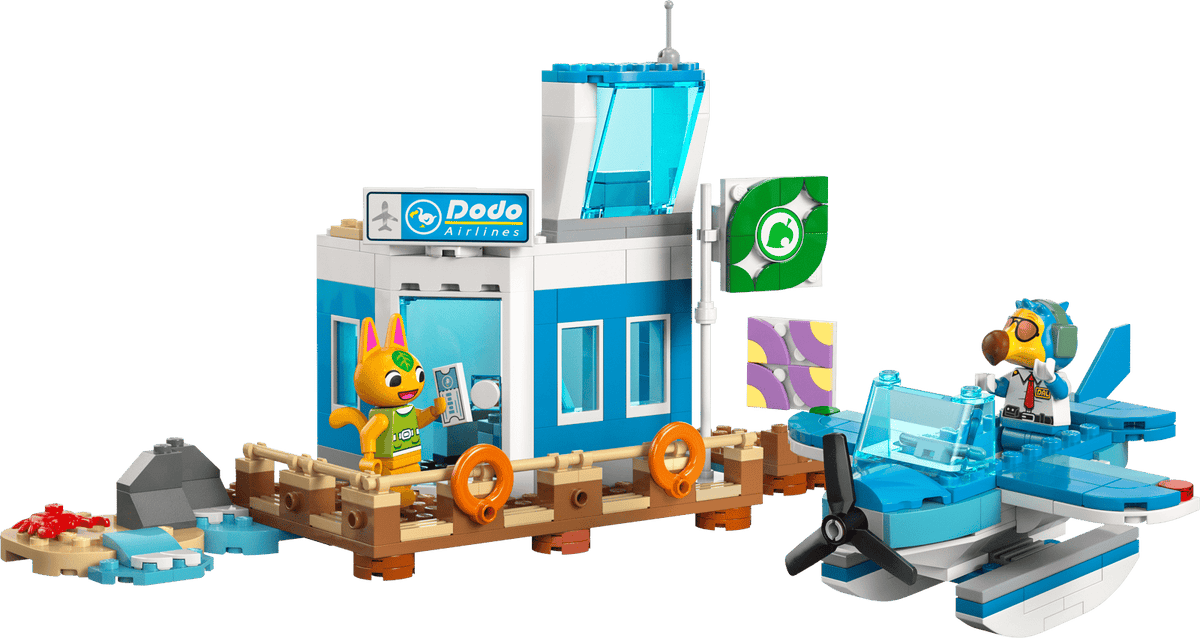 LEGO® Animal Crossing Fly with Dodo Airlines Airport | 77051 - The Feisty Goblin Gamehouse -