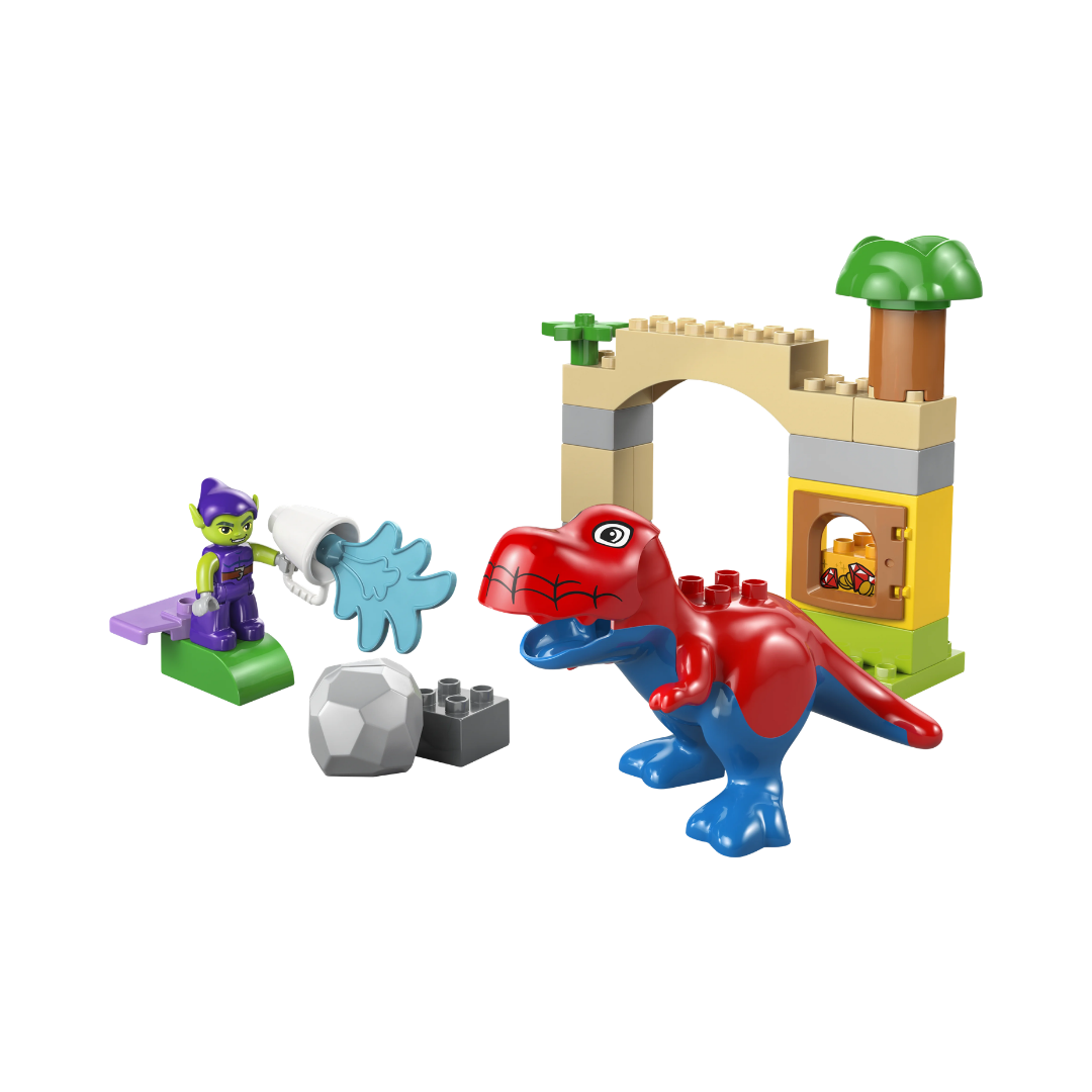 LEGO® DUPLO Disney TM Dinosaur Spidey-Rex vs. Green Goblin | 10463 - The Feisty Goblin Gamehouse -