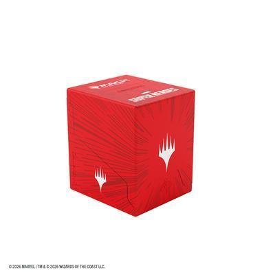 Magic: The Gathering | Marvel Super Heroes Bastion 100+ XL - Comic Burst Red - The Feisty Goblin Gamehouse -