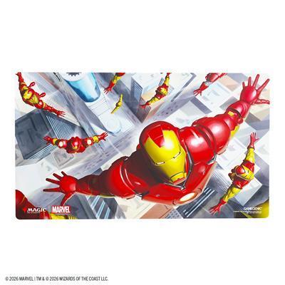 Magic: The Gathering | MarvelSuper Heroes Prime Playmat - Iron Man, Master of Machines - The Feisty Goblin Gamehouse -