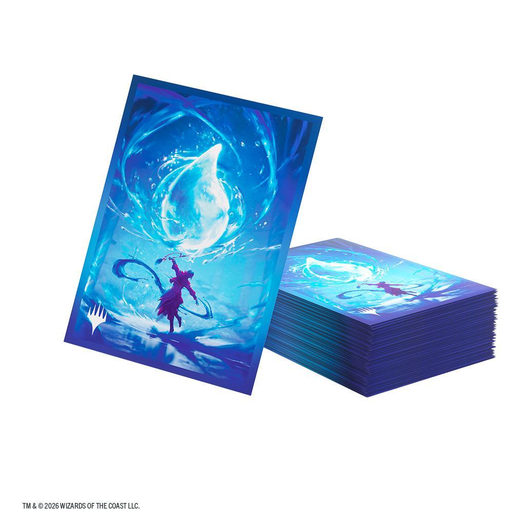 Magic: The Gathering | Secrets of Strixhaven Premium Art Sleeves - Island - The Feisty Goblin Gamehouse -