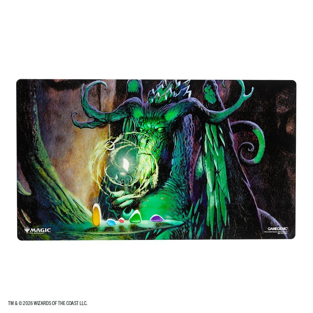 Magic: The Gathering | Secrets of Strixhaven Shiny Playmat - Witherbloom, the Balancer - The Feisty Goblin Gamehouse -