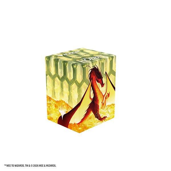 Magic: The Gathering | The Hobbit Bastion 80+ XL - Smaug the Golden - The Feisty Goblin Gamehouse -
