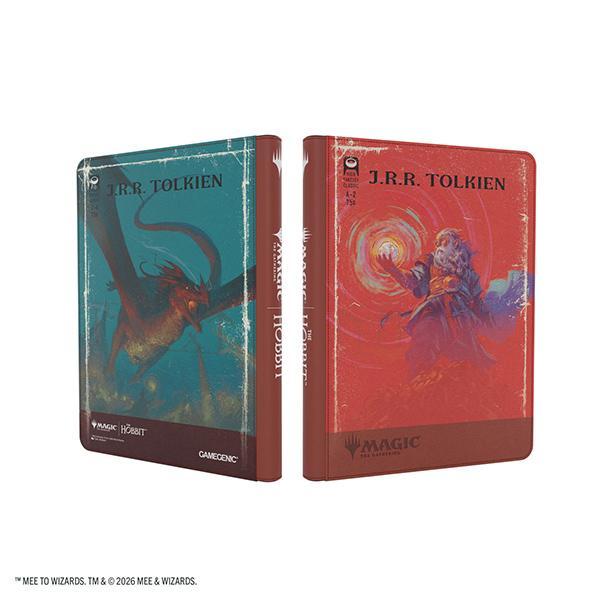 Magic: The Gathering | The Hobbit Zip-Up Album 18-Pocket - The Arkenstone/Smaug, Worm of Dread - The Feisty Goblin Gamehouse -