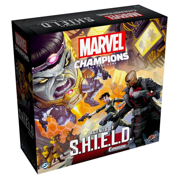 Marvel Champions: The Card Game - Agents of S.H.I.E.L.D Expansion - The Feisty Goblin Gamehouse -
