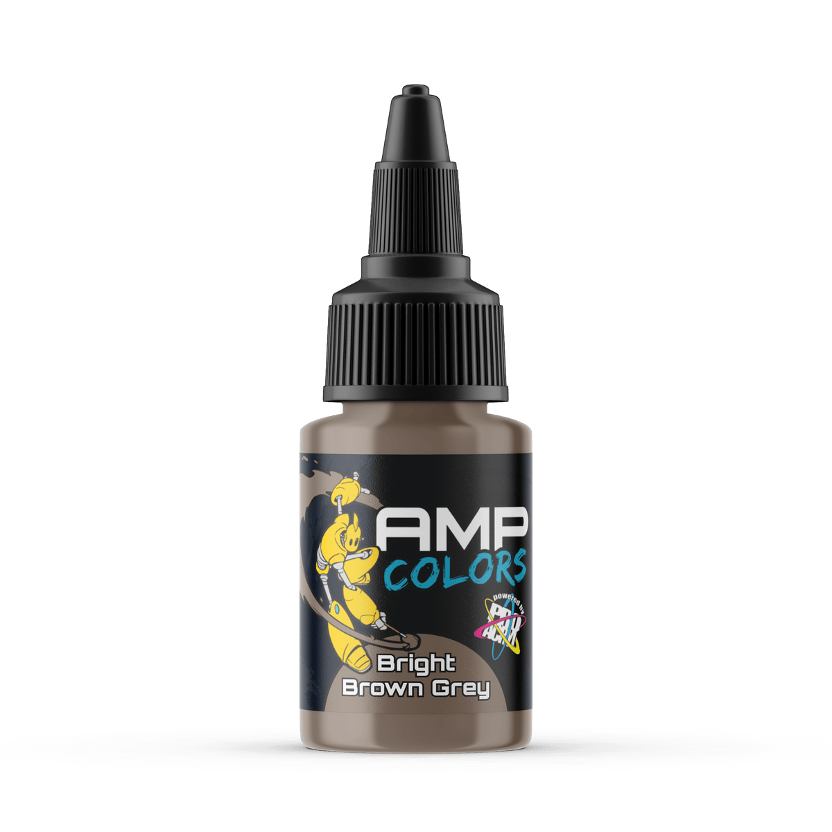 Monument Hobbies - AMP Colors - Bright Brown Grey - The Feisty Goblin Gamehouse -