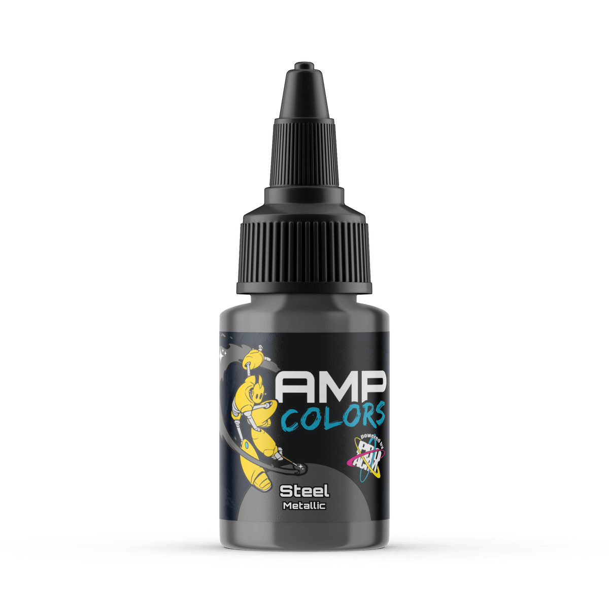 Monument Hobbies - AMP Colors - Steel - The Feisty Goblin Gamehouse -