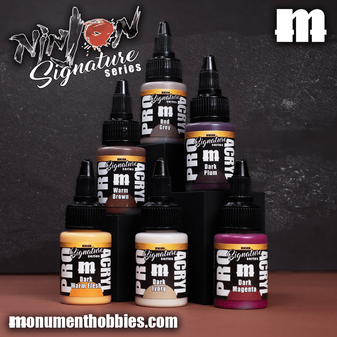 Monument Hobbies - Signature Series Set 2 - Ninjon - The Feisty Goblin Gamehouse -