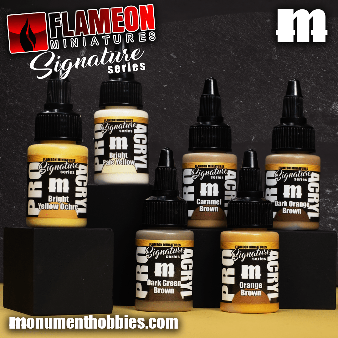 Monument Hobbies - Signature Series Set 5 - Flameon Miniatures - The Feisty Goblin Gamehouse -
