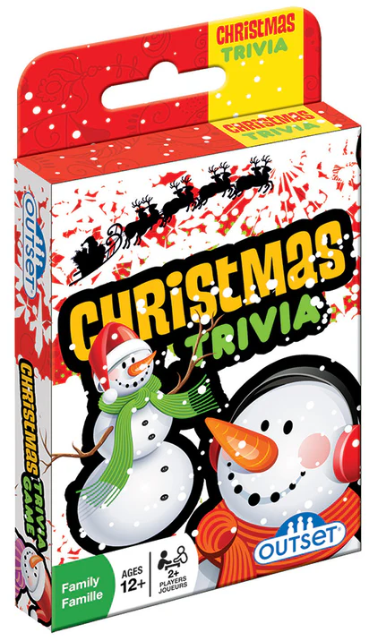 Outset - Christmas Trivia Card Game - The Feisty Goblin Gamehouse -