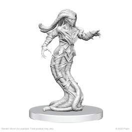 Pathfinder Battles Deep Cuts Miniatures: Wave 27- Gylou (Handmaiden Devil) & Ferrugon (Rust Devil) - The Feisty Goblin Gamehouse -