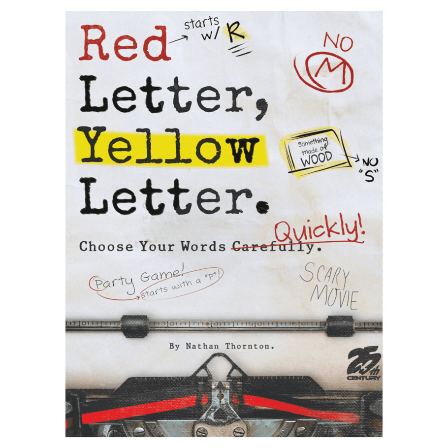 Red Letter Yellow Letter - The Feisty Goblin Gamehouse -