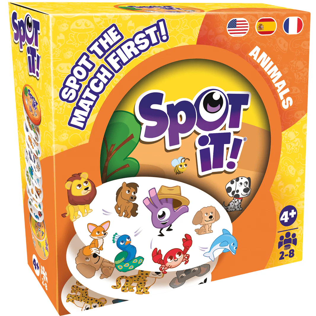 Spot it! Animals (Eco sleeve) - The Feisty Goblin Gamehouse -