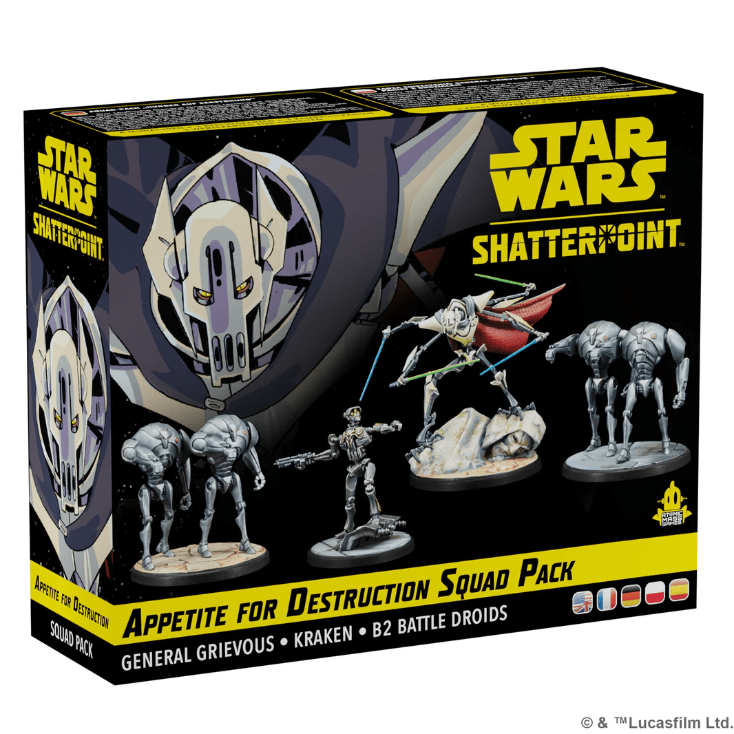 Star Wars: Shatterpoint - Appetite for Destruction Squad Pack - The Feisty Goblin Gamehouse -