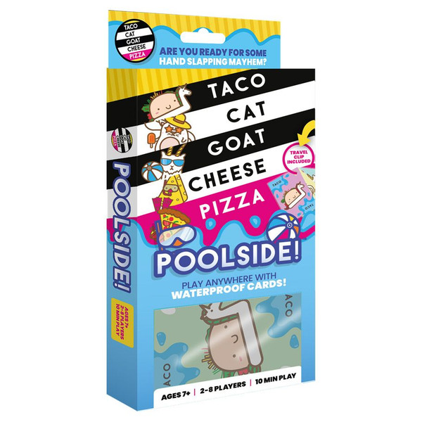 Taco Cat Goat Cheese Pizza Poolside (Dolphin Hat Games) - The Feisty Goblin Gamehouse -