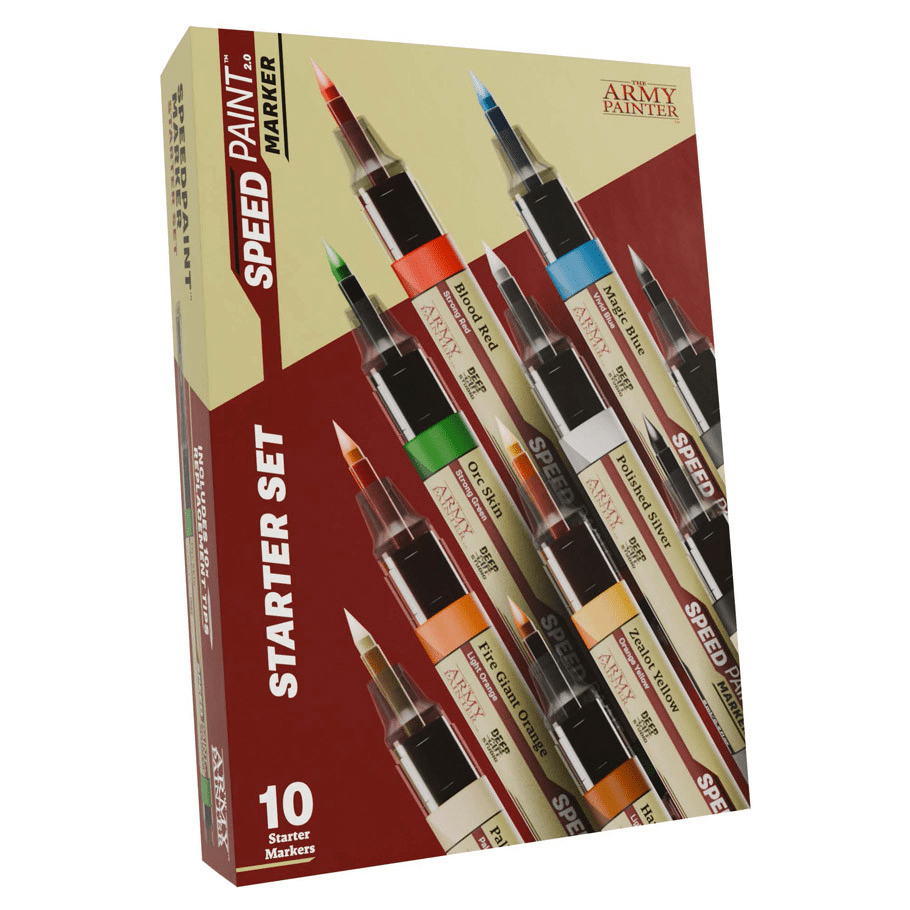 The Army Painter - SpeedPaint: Marker Starter Set - The Feisty Goblin Gamehouse -