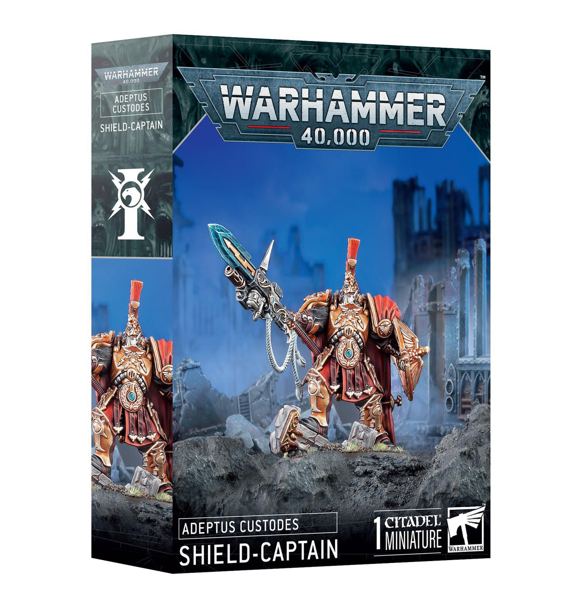 Warhammer 40,000 - Adeptus Custodes: Shield Captain - The Feisty Goblin Gamehouse -