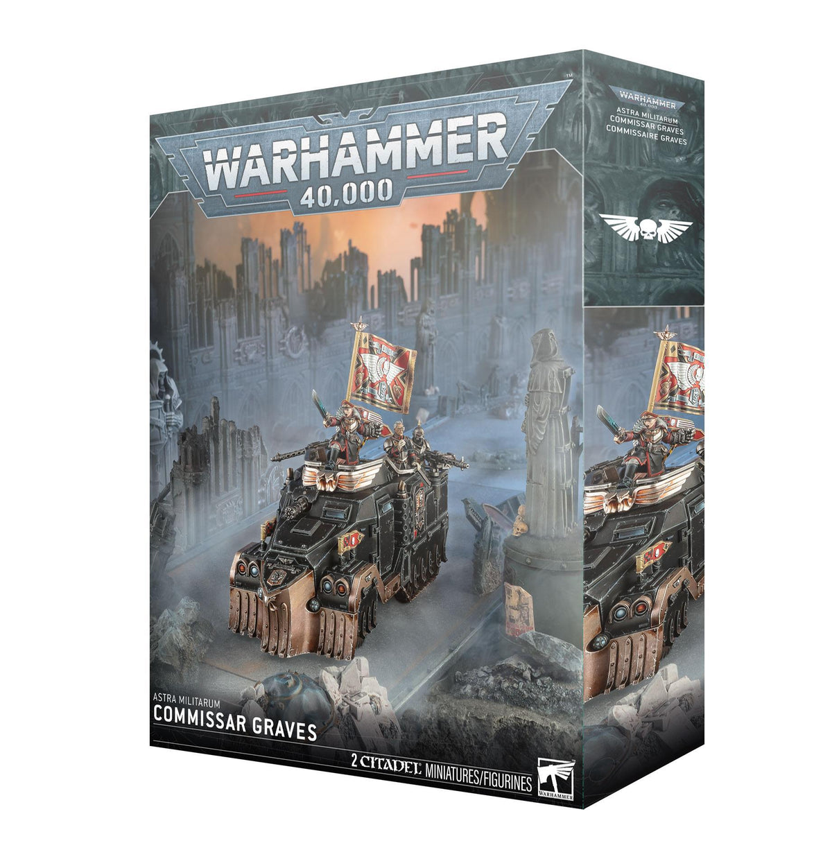 Warhammer 40,000 - Astra Militarum: Commissar Graves - The Feisty Goblin Gamehouse -