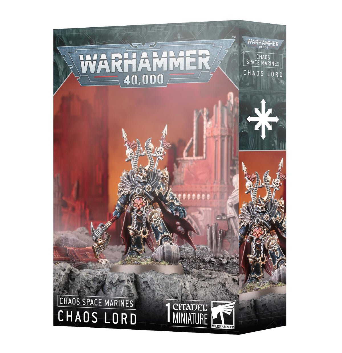 Warhammer 40,000 - Chaos Space Marine: Chaos Lord - The Feisty Goblin Gamehouse -