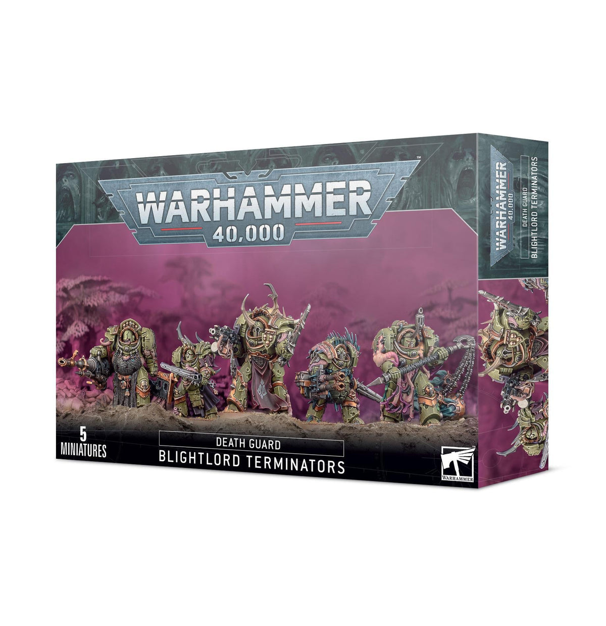 Warhammer 40,000 - Death Guard: Blightlord Terminators - The Feisty Goblin Gamehouse -
