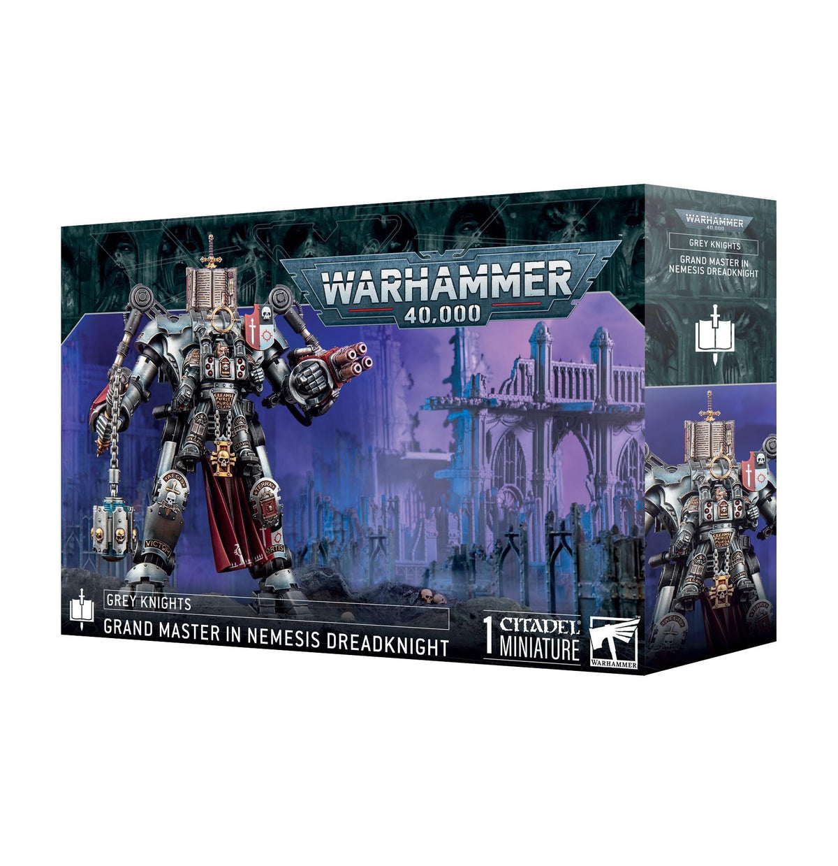 Warhammer 40,000 - Grey Knights: Grandmaster In Nemesis Dreadknight - The Feisty Goblin Gamehouse -