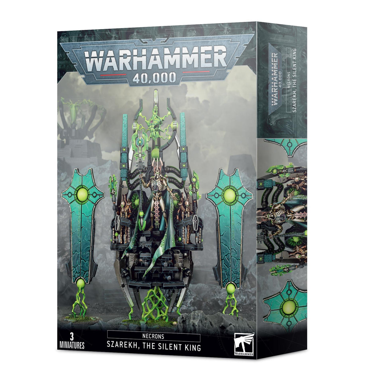 Warhammer 40,000 - Necrons: Szarekh the Silent King - The Feisty Goblin Gamehouse -