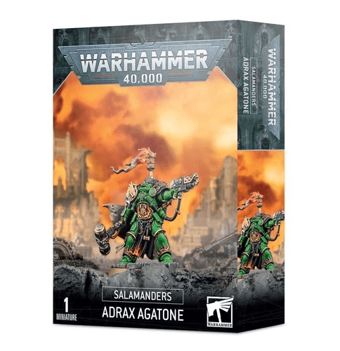 Warhammer 40,000 - Salamanders: Adrax Agatone - The Feisty Goblin Gamehouse -