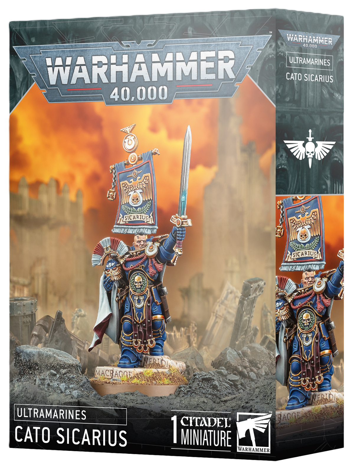 Warhammer 40,000 - Ultramarines: Cato Sicarius - The Feisty Goblin Gamehouse -