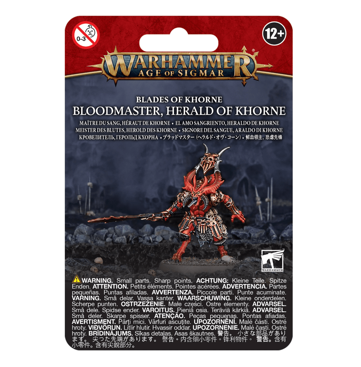 Warhammer Age of Sigmar - Blades Of Khorne: Bloodmaster Herald Of Khorne - The Feisty Goblin Gamehouse -
