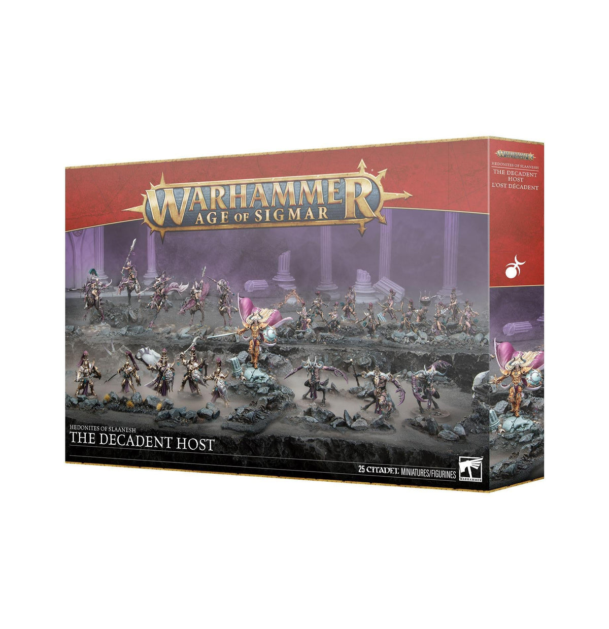 Warhammer Age of Sigmar - Hedonites Of Slaanesh: The Decadent Host - The Feisty Goblin Gamehouse -