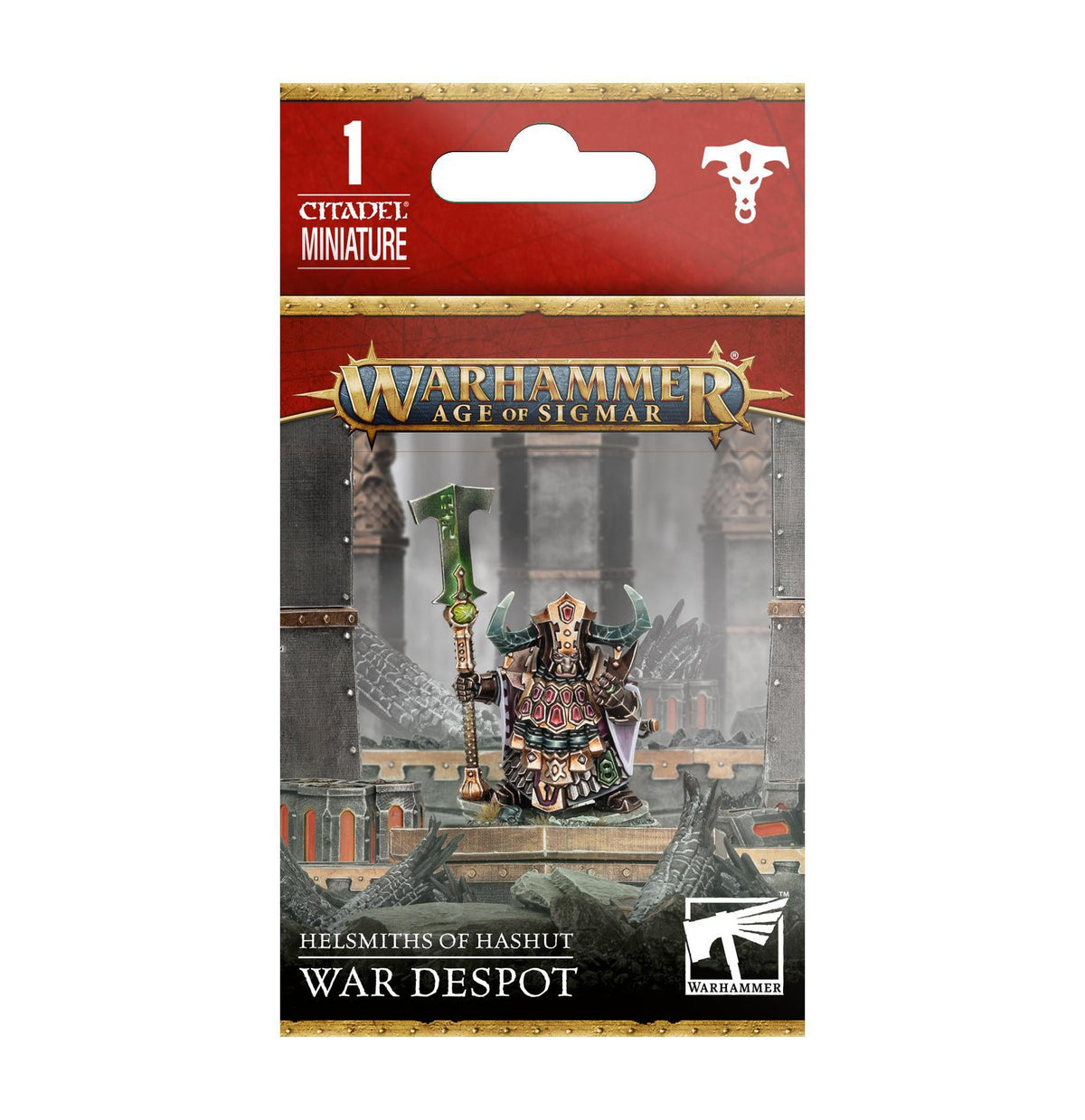 Warhammer Age of Sigmar - Helsmiths Of Hashut: War Despot - The Feisty Goblin Gamehouse -