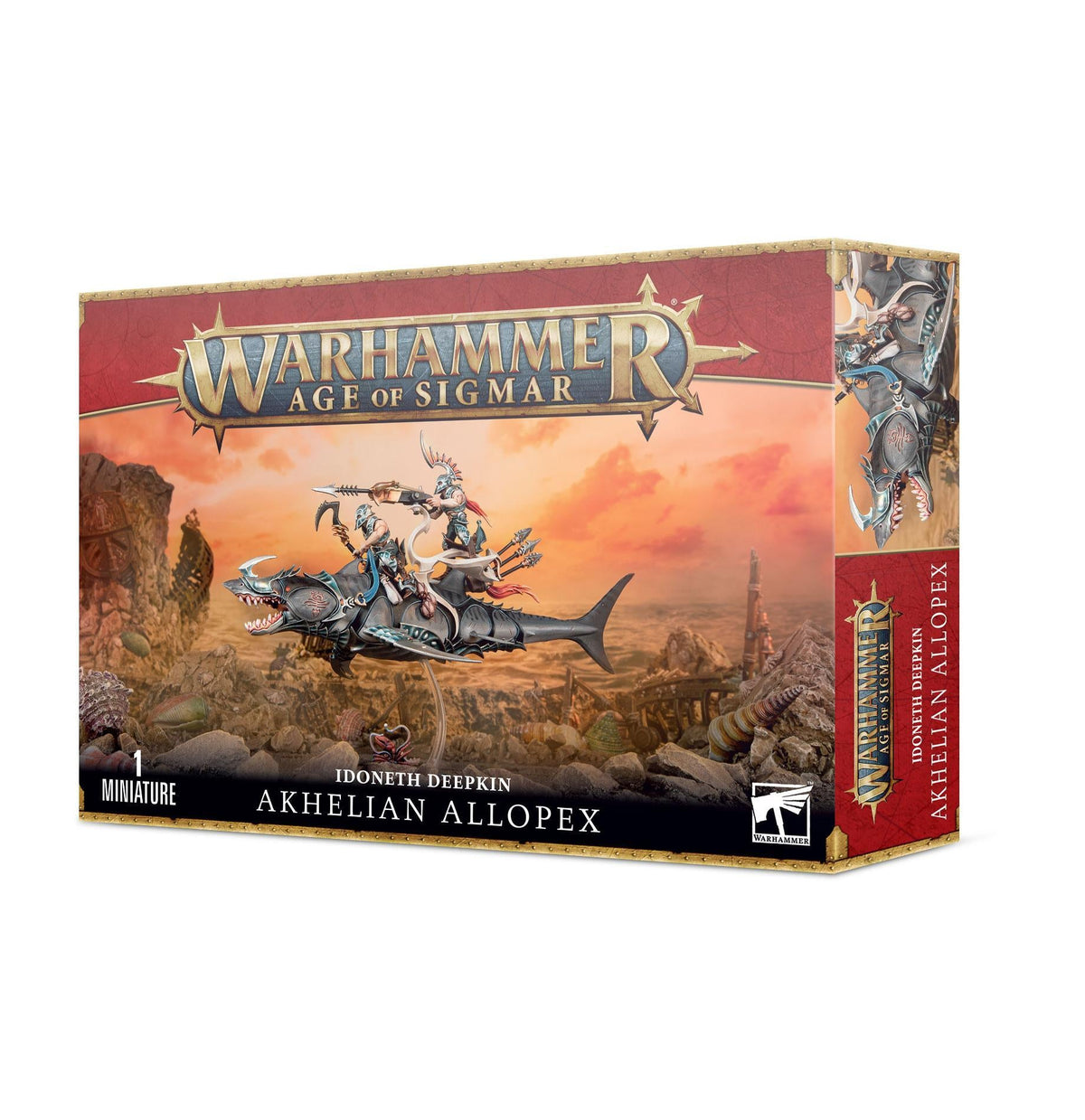 Warhammer Age of Sigmar - Idoneth Deepkin: Akhelian Allopex - The Feisty Goblin Gamehouse -