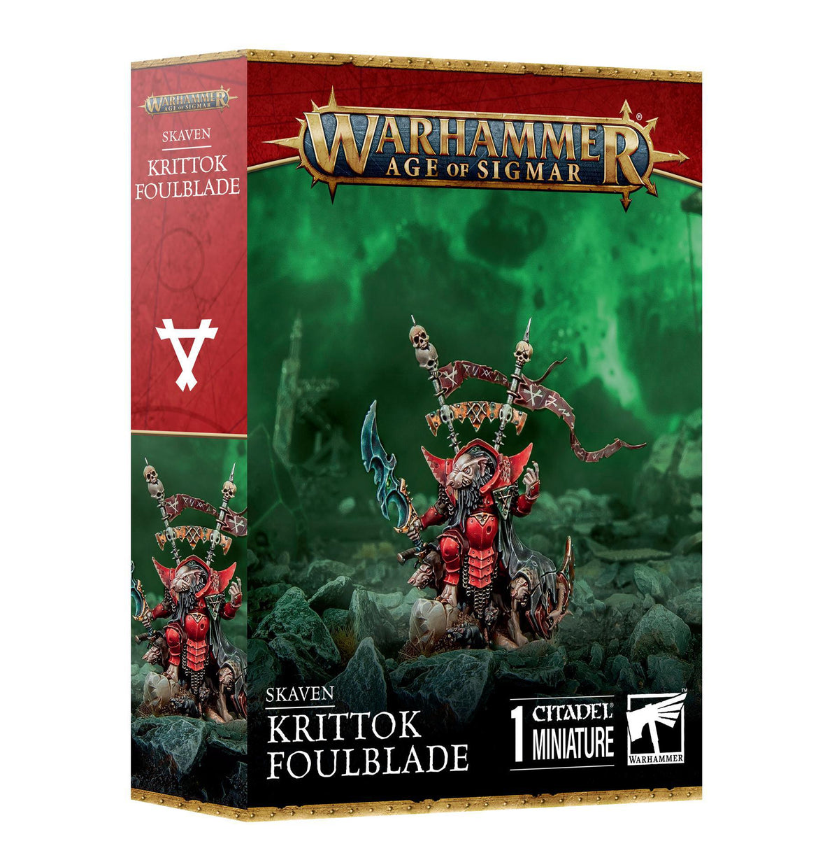 Warhammer Age of Sigmar - Skaven: Krittok Foulblade - The Feisty Goblin Gamehouse -