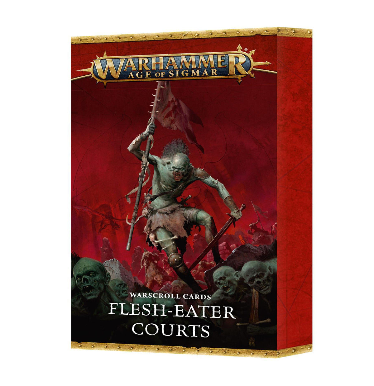 Warhammer Age of Sigmar - Warscroll Cards: Flesh-Eater Courts (English) - The Feisty Goblin Gamehouse -