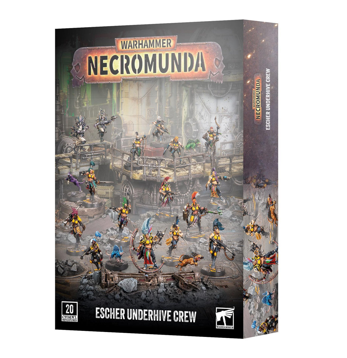 Warhammer Necromunda: Escher Underhive Crew - The Feisty Goblin Gamehouse -