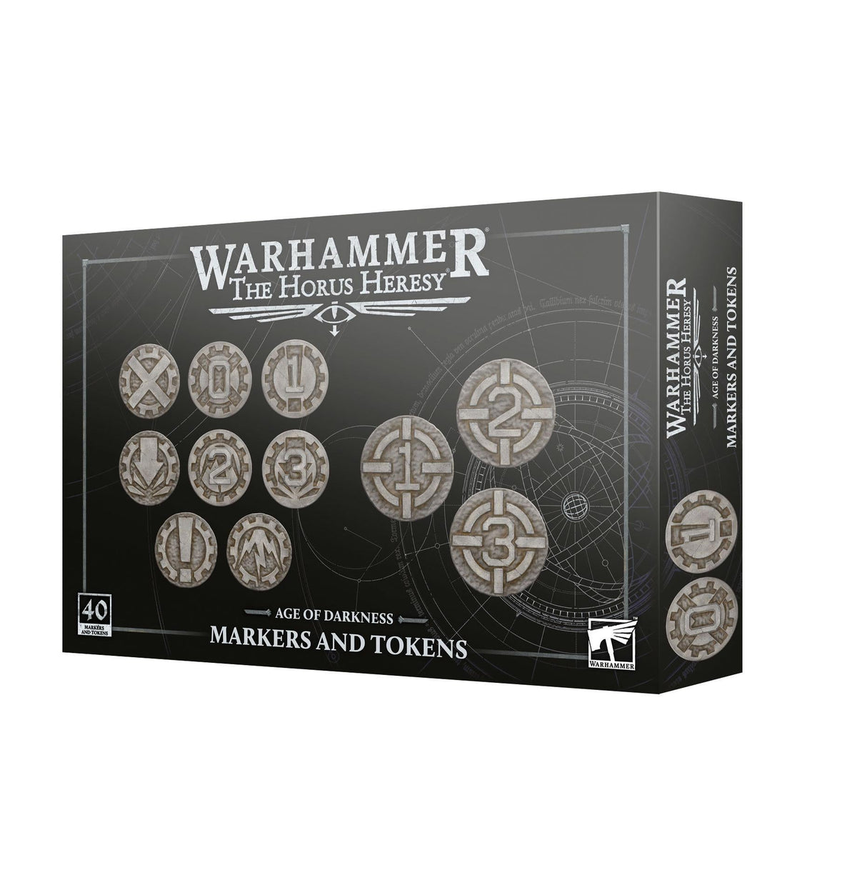 Warhammer The Horus Heresy - Age of Darkness: Markers and Tokens - The Feisty Goblin Gamehouse -